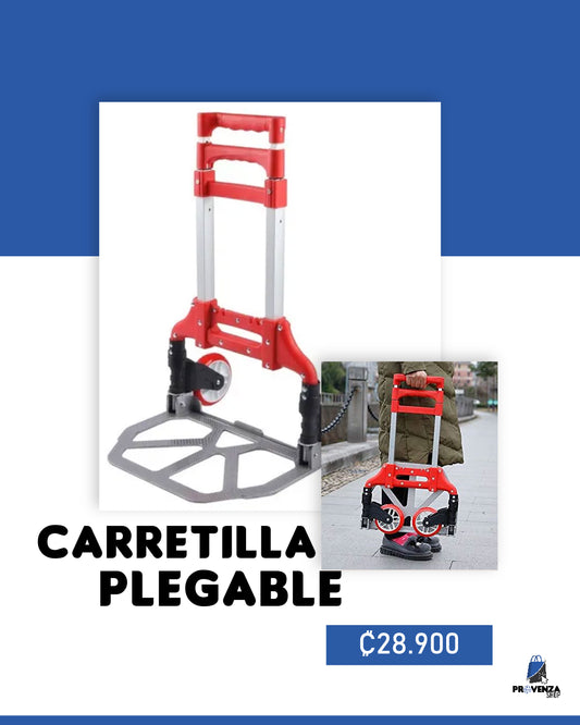 Carretilla plegable